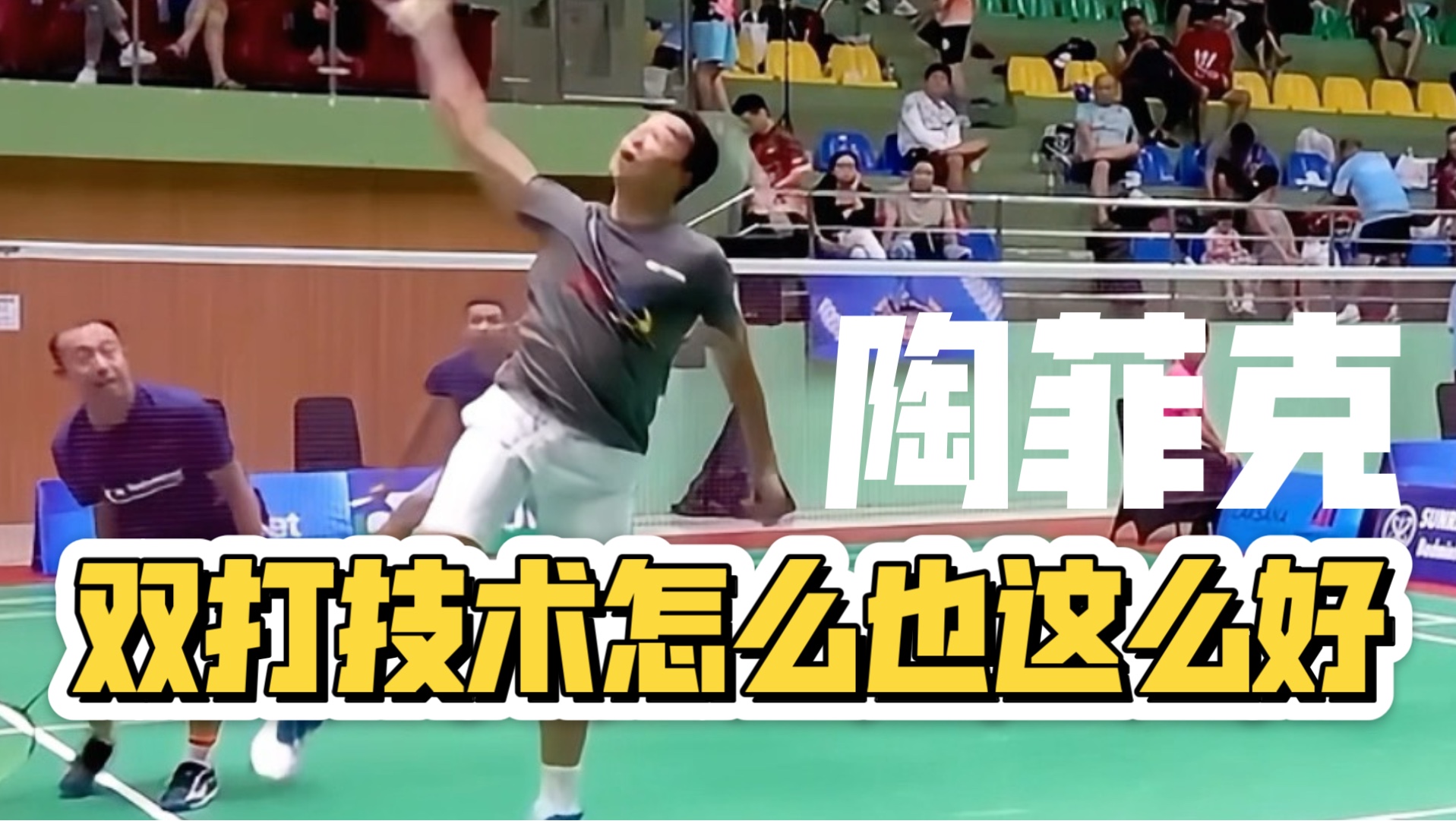 泰国羽毛球队血洗印尼羽毛球队，陶菲克统治全场的简单介绍